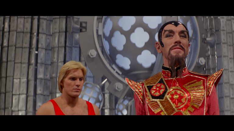 Screen capture from Flash Gordon