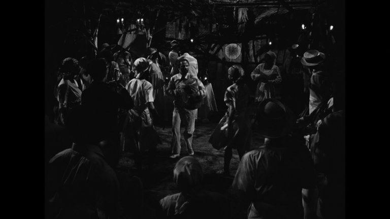 Screen capture from I Walked with a Zombie / The Seventh Victim: Produced by Val Lewton