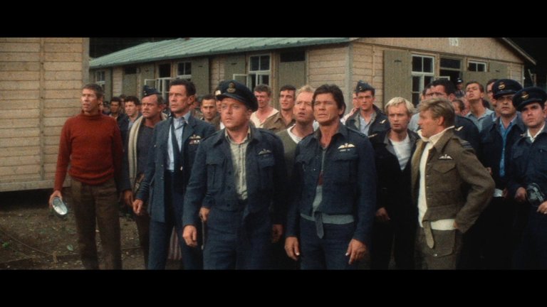 Screen capture from The Great Escape