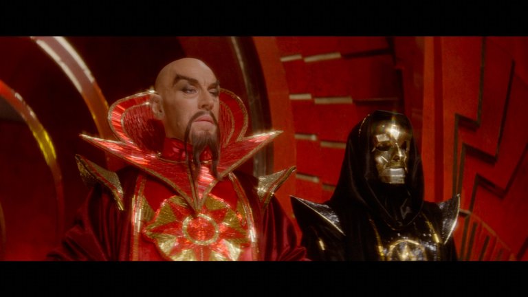Screen capture from Flash Gordon