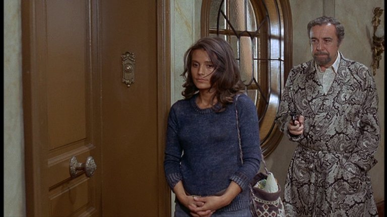 Screen capture from The Discreet Charm of the Bourgeoisie