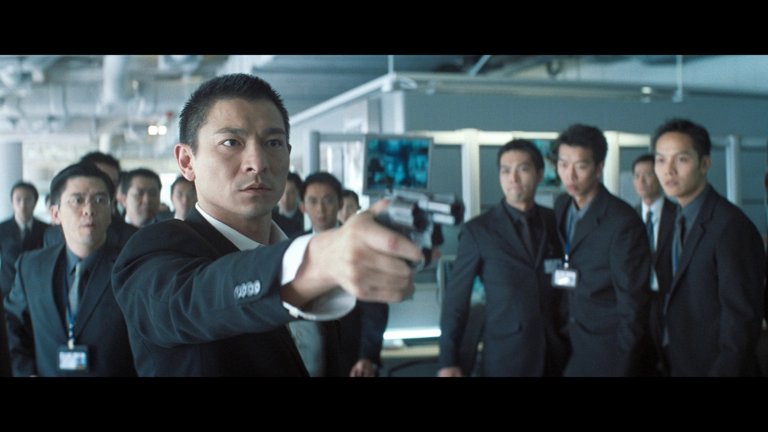 Screen capture from The Infernal Affairs Trilogy