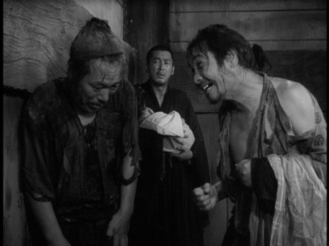 Screen capture from Rashomon