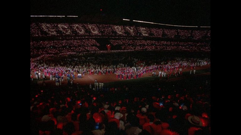 Screen capture from 100 Years of Olympic Films
