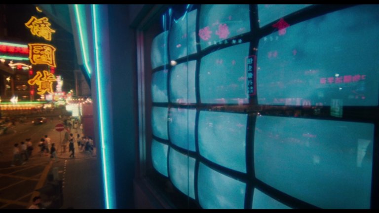 Screen capture from World of Wong Kar Wai