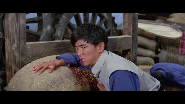 Screen capture from One-Armed Boxer