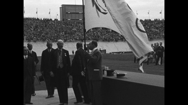 Screen capture from 100 Years of Olympic Films