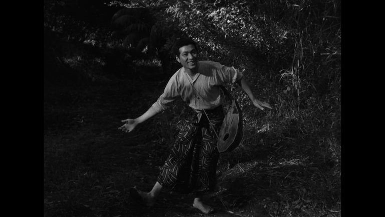 Screen capture from The Burmese Harp