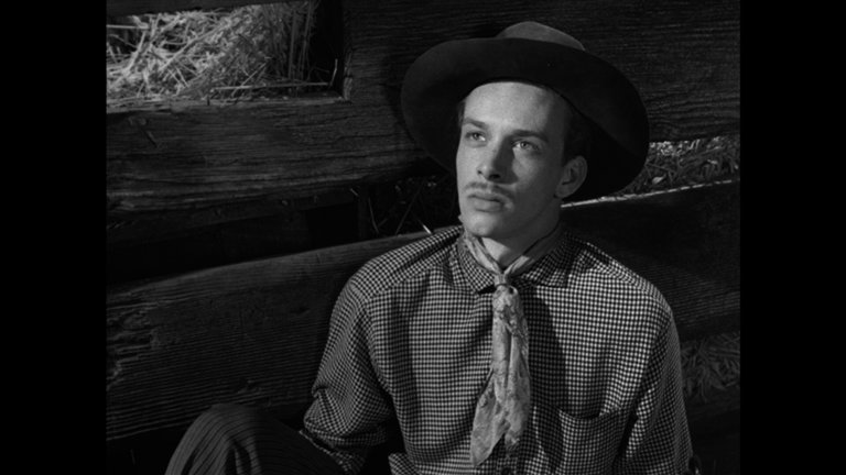 Screen capture from The Gunfighter