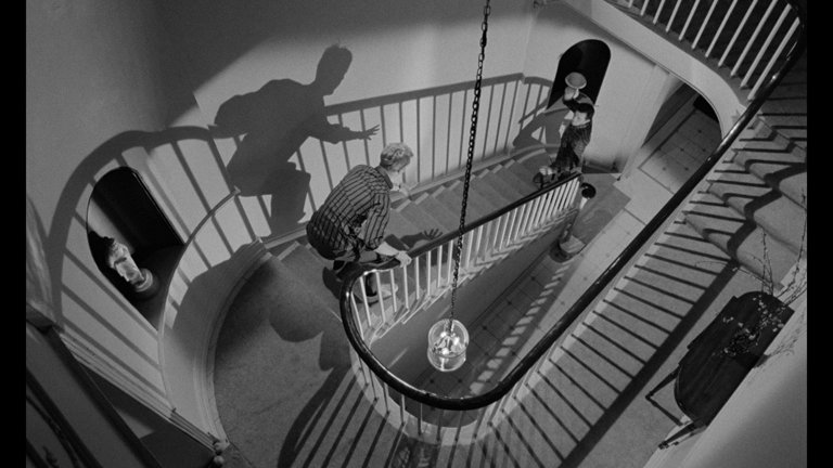 Screen capture from The Servant