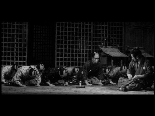 Screen capture from Sanjuro