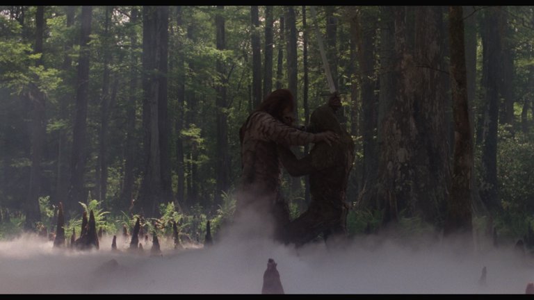 Screen capture from Swamp Thing