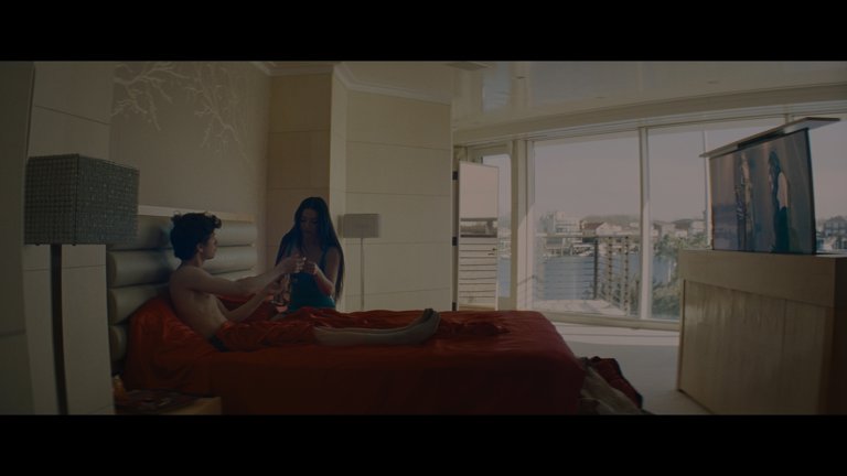 Screen capture from Anora