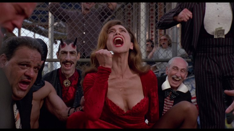 Screen capture from Romeo is Bleeding