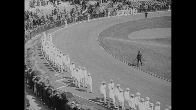 Screen capture from 100 Years of Olympic Films