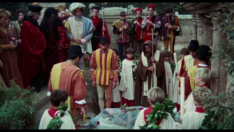 Screen capture from Romeo and Juliet