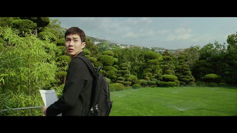 Screen capture from Parasite