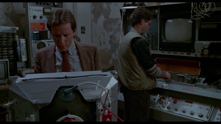 Screen capture from Videodrome