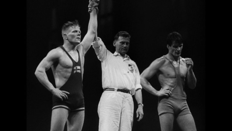 Screen capture from 100 Years of Olympic Films