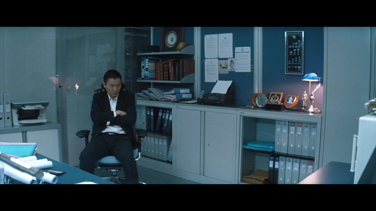 Screen capture from The Infernal Affairs Trilogy