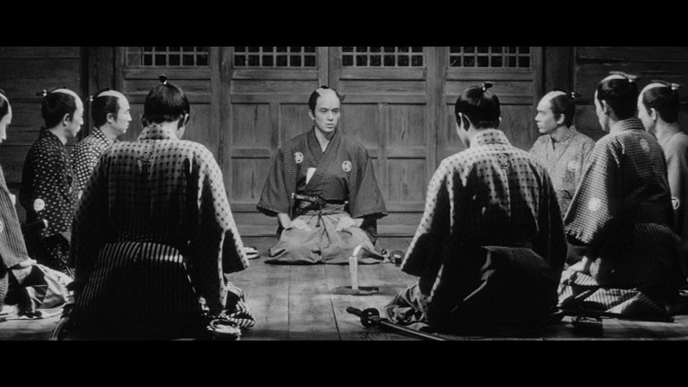 Screen capture from Sanjuro