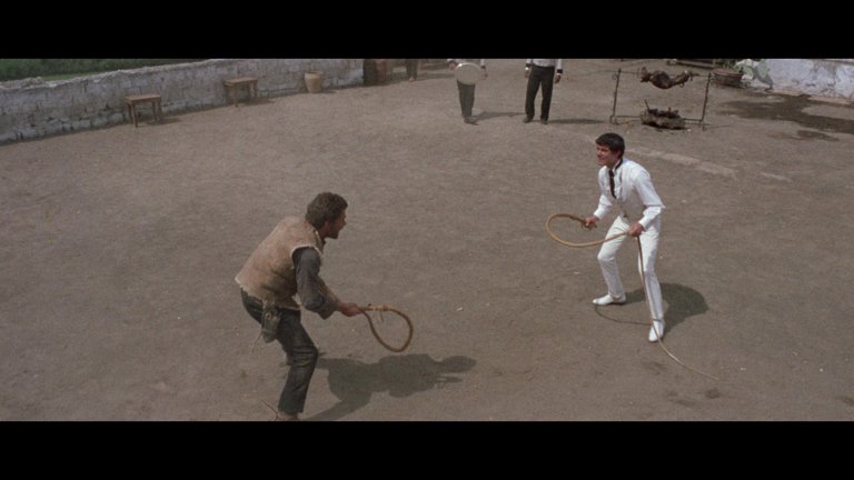 Screen capture from Massacre Time