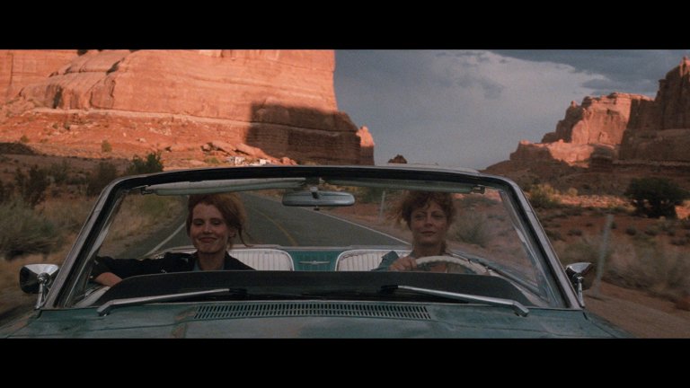 Screen capture from Thelma & Louise