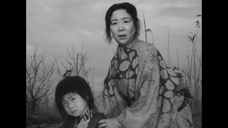 Screen capture from Ugetsu
