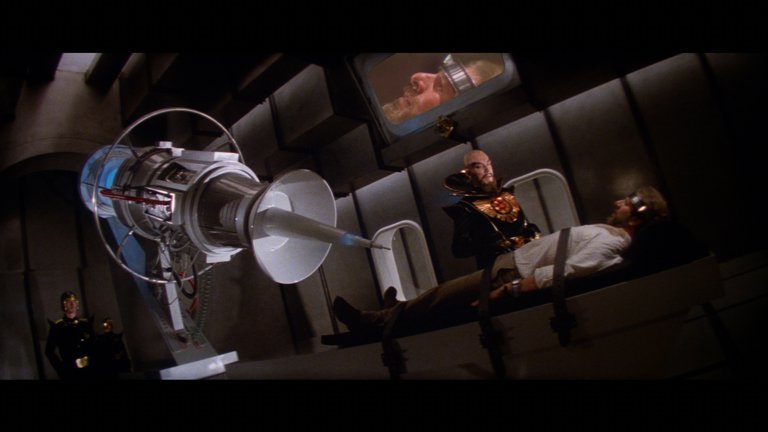 Screen capture from Flash Gordon