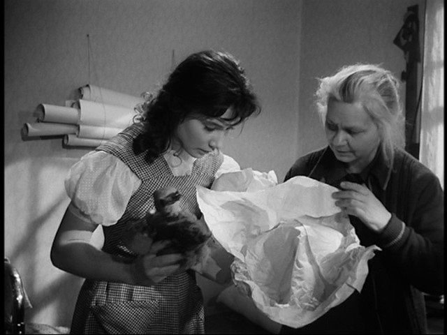 Screen capture from The Cranes Are Flying