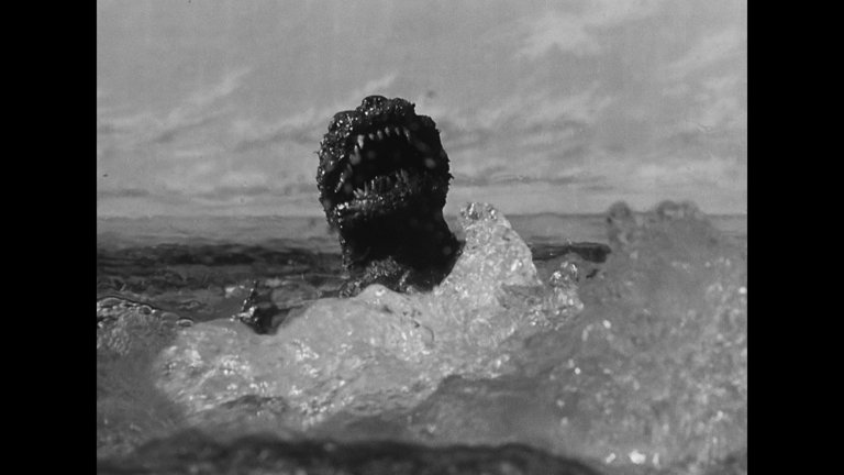 Screen capture from Godzilla
