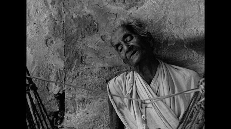 Screen capture from Pather Panchali