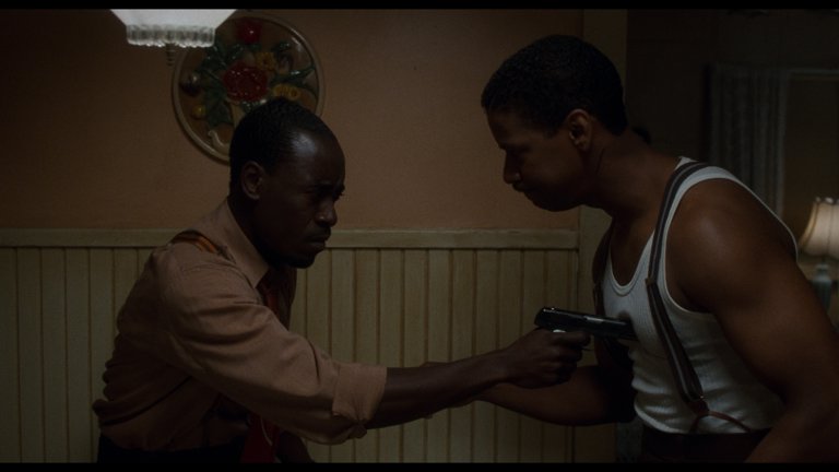 Screen capture from Devil in a Blue Dress