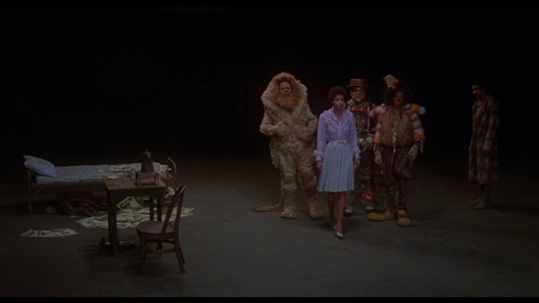 Screen capture from The Wiz