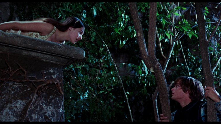 Screen capture from Romeo and Juliet