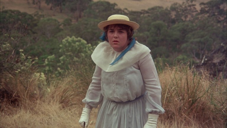 Screen capture from Picnic at Hanging Rock