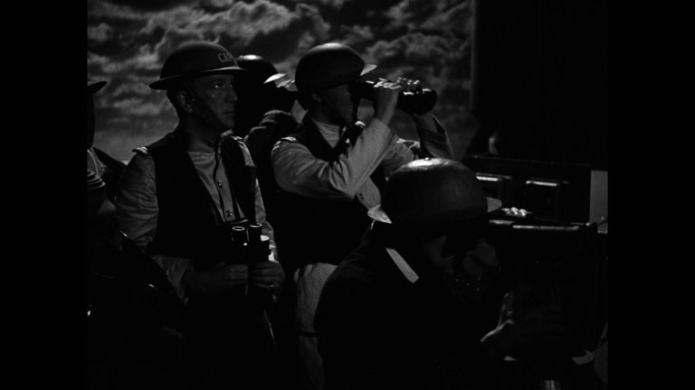 Screen capture from In Which We Serve