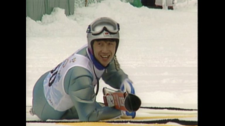 Screen capture from 100 Years of Olympic Films