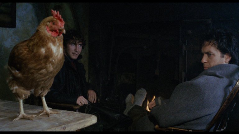 Screen capture from Withnail and I