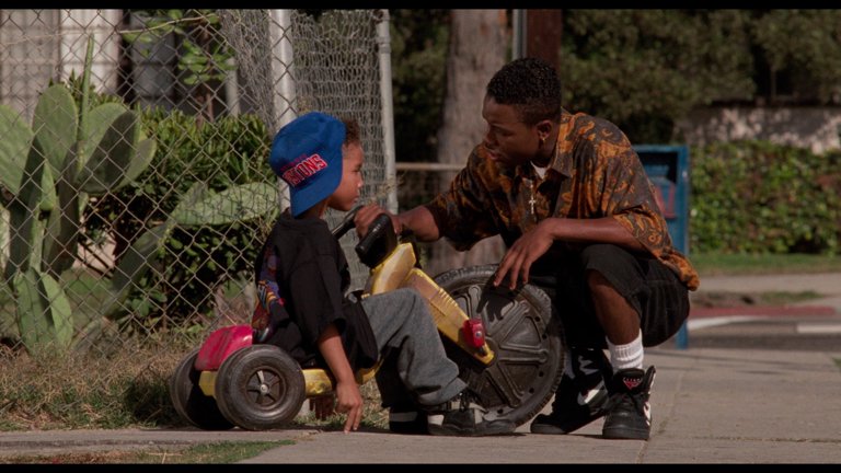 Screen capture from Menace II Society