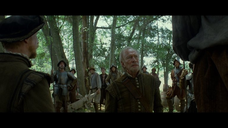 Screen capture from The New World