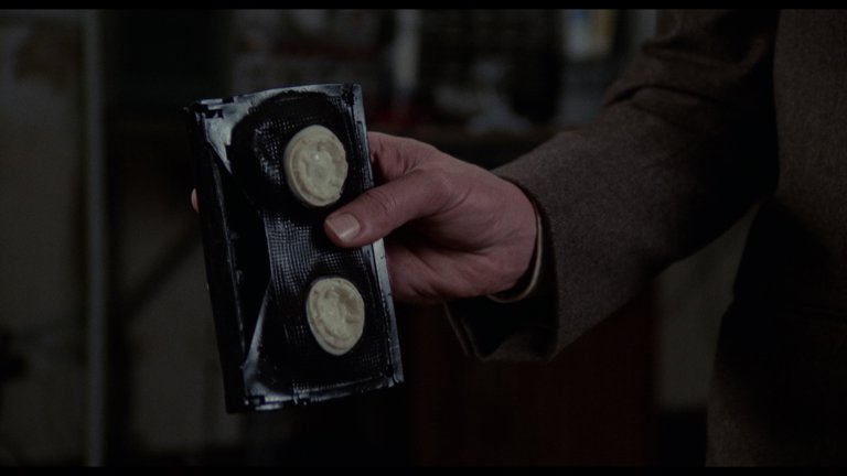 Screen capture from Videodrome