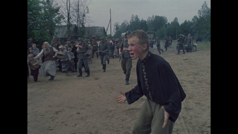 Screen capture from Come and See