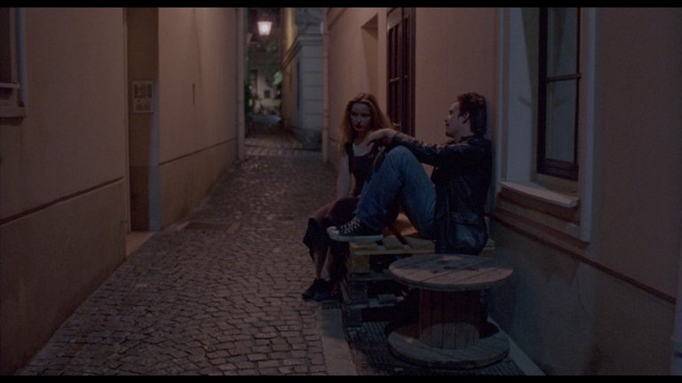 Screen capture from Before Sunrise