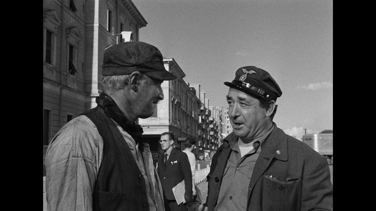 Screen capture from The Railroad Man