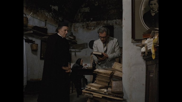 Screen capture from Christ Stopped at Eboli