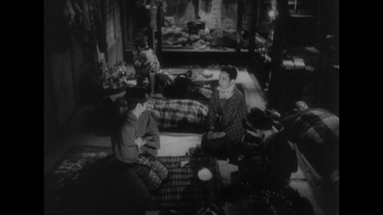 Screen capture from The Story of the Last Chrysanthemum
