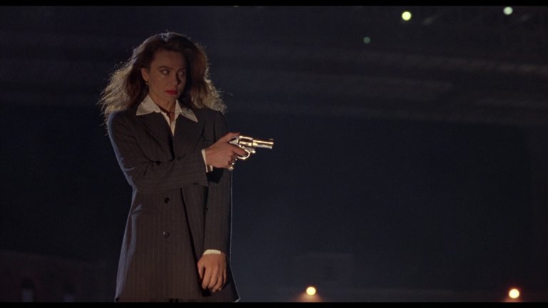 Screen capture from Romeo is Bleeding