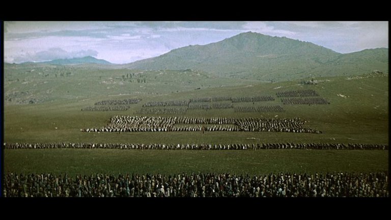 Screen capture from Spartacus