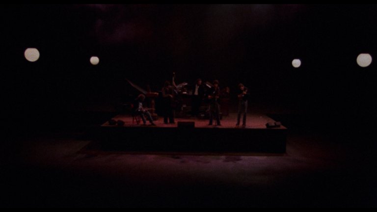 Screen capture from The Last Waltz